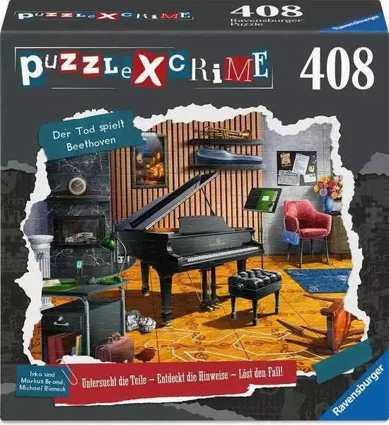 Ravensburger Puzzle X Crime Der Tod spielt Beethoven
