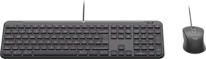 Logitech MK620 Signature Slim Wired Combo for Business Graphite, USB-C, DE