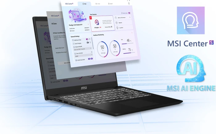 MSI Modern 15 H AI C2HMG-265, schwarz, Core Ultra 7 255H, 16GB RAM, 512GB SSD, DE