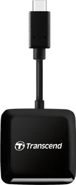 Transcend RDC3 Dual-Slot-Cardreader, USB-C 3.0 [Stecker]