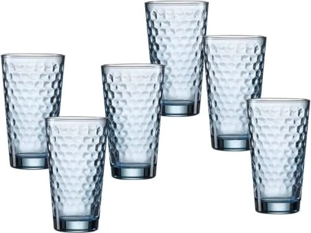 Ritzenhoff & Breker Favo Longdrinkglas blau, 6 Stück