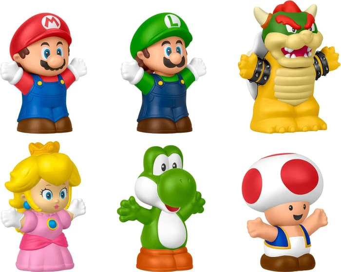 Mattel Fisher-Price - Little People - My Mario Figurenset