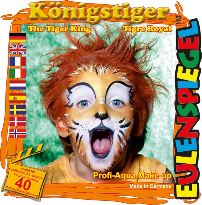 Eulenspiegel Cremeschminke Gelb 35 Ml – Perfekt Für Halloween, Karneval & Jede Mottoparty