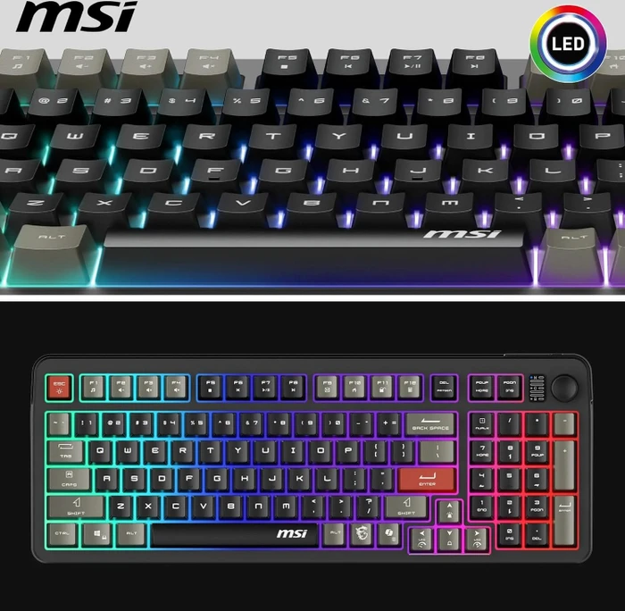MSI FORGE GK110, LEDs RGB, USB, US