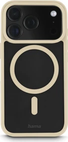 Hama Handyhülle Frame Protect magnetisch für Apple iPhone 17 Pro transparent/beige