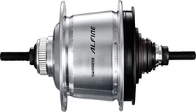 Shimano Alfine 8-Gang 36-Loch Getriebenabe silber