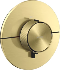 Hansgrohe Axor ShowerSelect ID rund Thermostat brushed brass