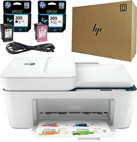 HP DeskJet Plus 4130 All-in-One weiß, Tinte, mehrfarbig