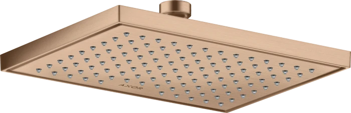 Hansgrohe AXOR ShowerSolutions Kopfbrause 245/185 1jet brushed red gold