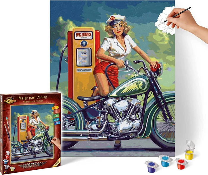 Schipper Arts & Crafts Malen nach Zahlen Route 66