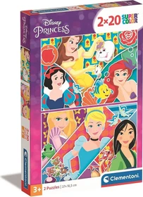 Clementoni Supercolor 2in1 Disney Prinzessinnen