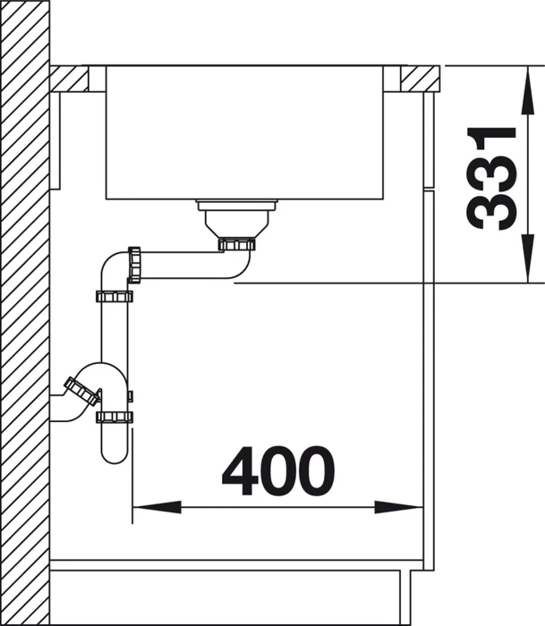 Blanco Lemis XL 6 S-IF Einbau Becken reversibel edelstahl