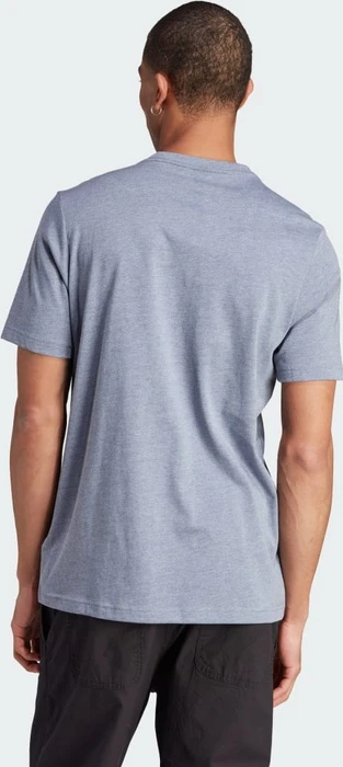 adidas Mélange T-Shirt kurzarm blue grey mel. (Herren)