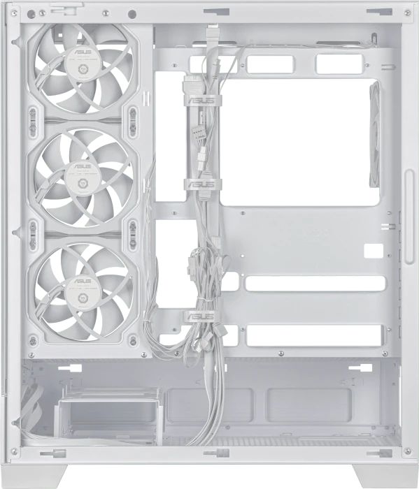 ASUS A31 Plus TG ARGB White, Glasfenster