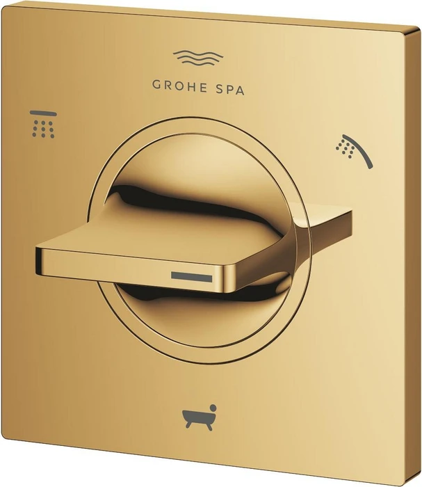 Grohe Allure 3-Wege Umstellung cool sunrise