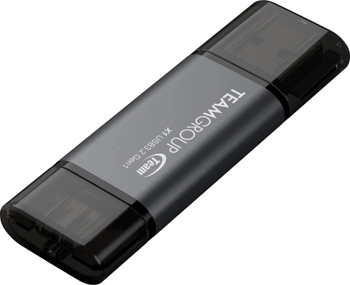 TeamGroup X1 64GB, USB-A + USB-C, USB 3.2 Gen 1×1