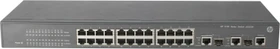 HP FlexNetwork 3100 24 SI v2 Rackmount Managed Switch, 24x RJ-45, 2x RJ-45/SFP (JG223A)