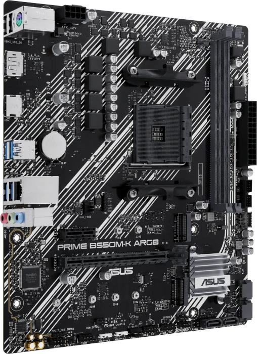 ASUS Prime B550M-K ARGB (AMD AM4)