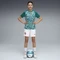 Puma FIFA WM 2026 Portugal Aufwärmtrikot kurzarm green lagoon/ruby shimmer (Junior) Vorschaubild