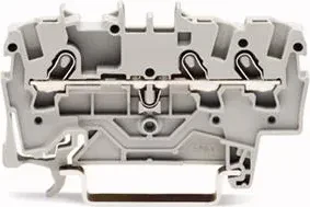Wago Durchgangsklemme Serie 2001 mit Push-in CAGE CLAMP