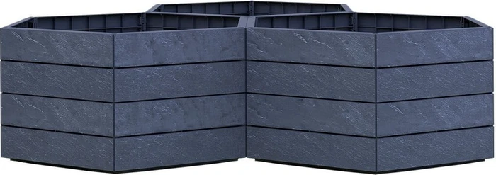 Garantia Ergo Vario 1 Hochbeet 190x190cm stone