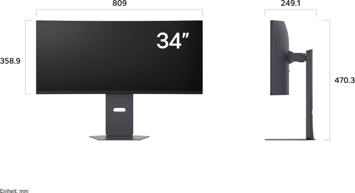LG UltraGear G6 34G60ZA-B, 34"