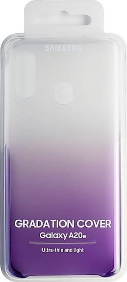 Samsung Gradation Cover für Galaxy A20e violett