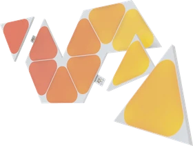nanoleaf Shapes Mini Triangles Smart Lighting LED Panel Erweiterungspack 0.5W, 10 Stück
