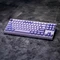 Wobkey Crush 80 Reboot Pro, Purple, LEDs RGB, Kailh Cocoa, USB/Bluetooth, US Vorschaubild