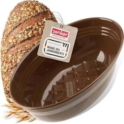 Zenker Dein Brot! Emaille Brotbackform oval 26.5x16.5cm (7312) ab € 20,24 (2026)