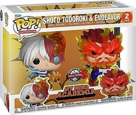 FunKo Pop! Animation - My Hero Academia - Shoto Todoroki & Endeavor