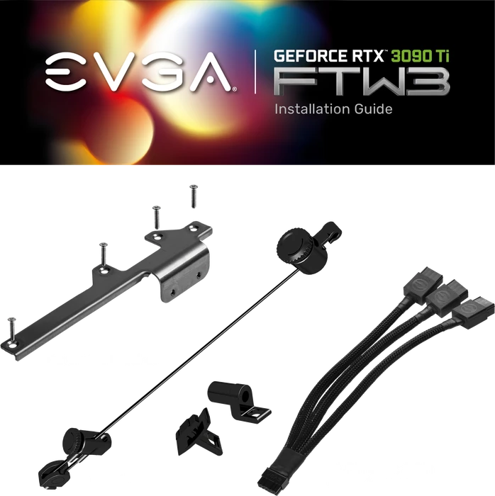 EVGA GeForce RTX 3090 Ti FTW3 Black Gaming, 24GB GDDR6X, HDMI, 3x DP