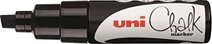 Uni-Ball ChalkGlass Marker Chisel Tip PWE-8K schwarz