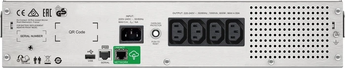 APC Smart-UPS C 2U SmartConnect, 1000VA, USB