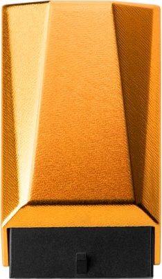 CableMod 12VHPWR Winkeladapter 90 Grad, Variante B, Sense-Pins an der Oberseite, orange