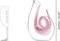 Riedel Curly Dekanter rosa Vorschaubild