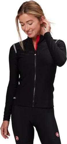 Castelli Tutto Nano RoS Trikot langarm schwarz (Damen)