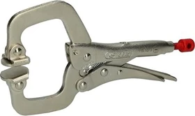 KS Tools Schweiß-Klammer-Gripzange, 17cm