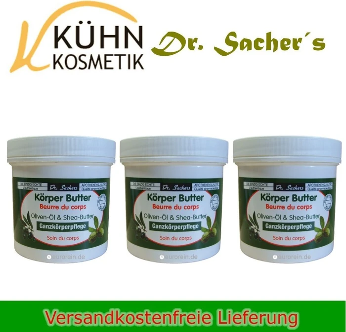 Axisis Dr. Sachers Olivenöl & Sheabutter Körperbutter, 250ml