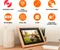 Rollei Smart Frame WiFi 105 10.1", braun Vorschaubild