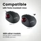 Perixx PERIPRO-303X2E 34mm für Perimice und Logitech M570, Ersatz-Trackball, 1x rot glänzend, 1x rot matt, 2er-Set Vorschaubild