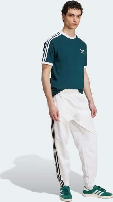 adidas Adicolor Classics 3-Streifen T-Shirt kurzarm aurora ivy/white (Herren)