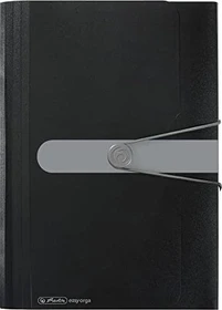 Herlitz easy orga to go Fächermappe, 12 Fächer, A4, schwarz