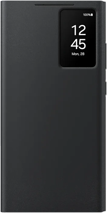 Samsung Smart View Wallet Case für Galaxy S24 Ultra schwarz
