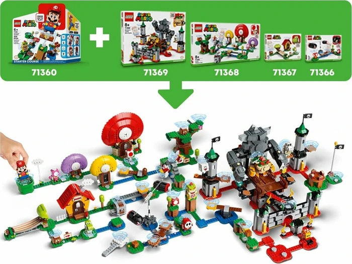 LEGO Super Mario - Bewachte Festung Erweiterungsset