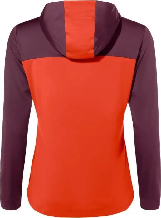 Vaude Qimsa Hoody Trikot langarm cassis (Damen)