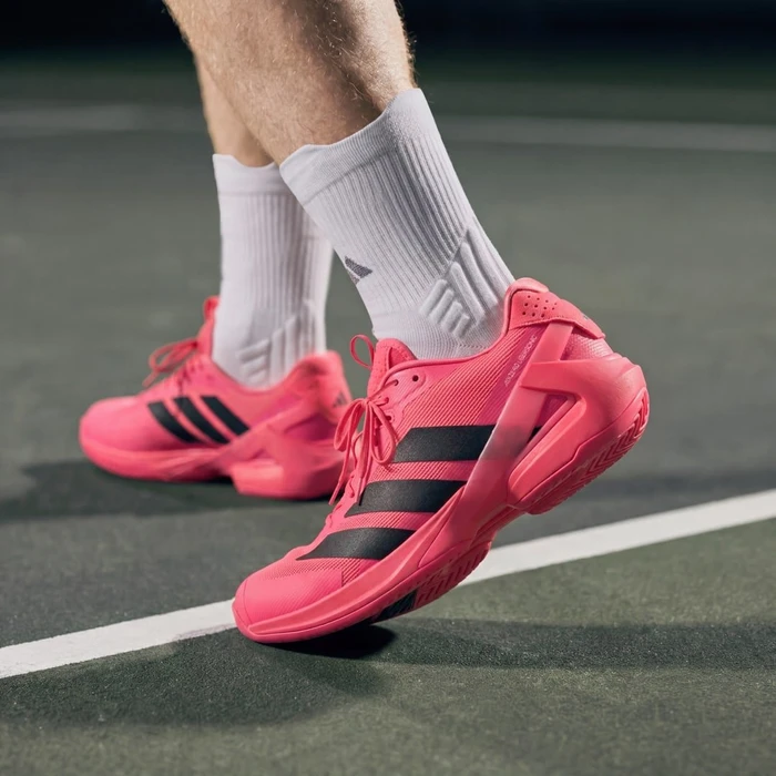 adidas Adizero Ubersonic 5 solar turbo/core black (Herren)