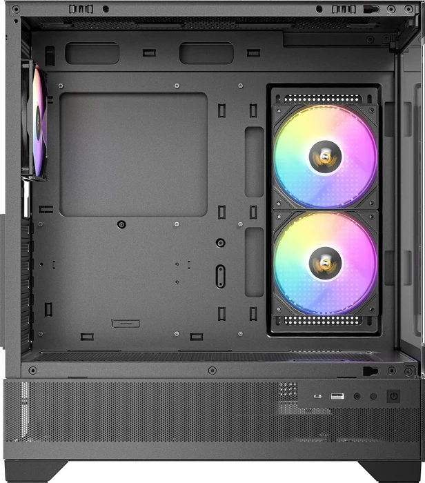 Antec CX700 ARGB, schwarz, Glasfenster