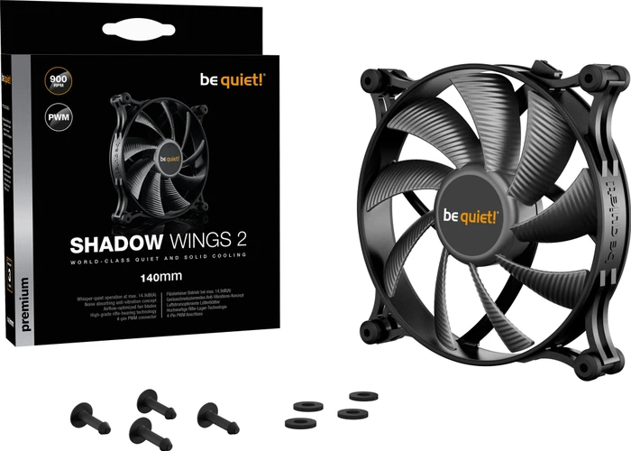 be quiet! Shadow Wings 2 PWM, 140mm