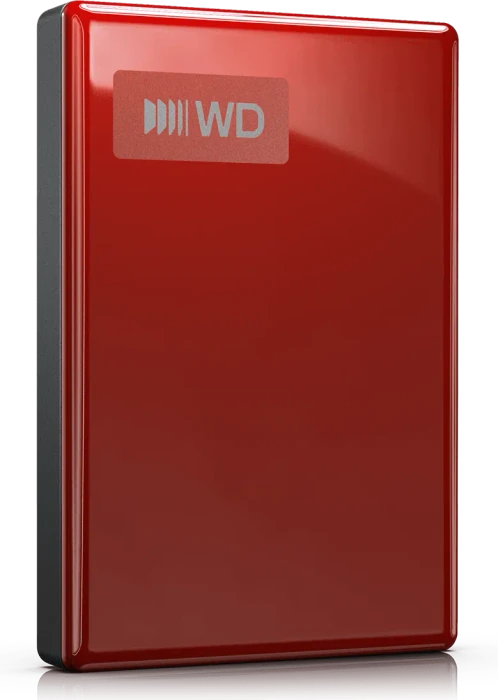 Western Digital WD My Passport, rot, 4TB, USB-C 3.0